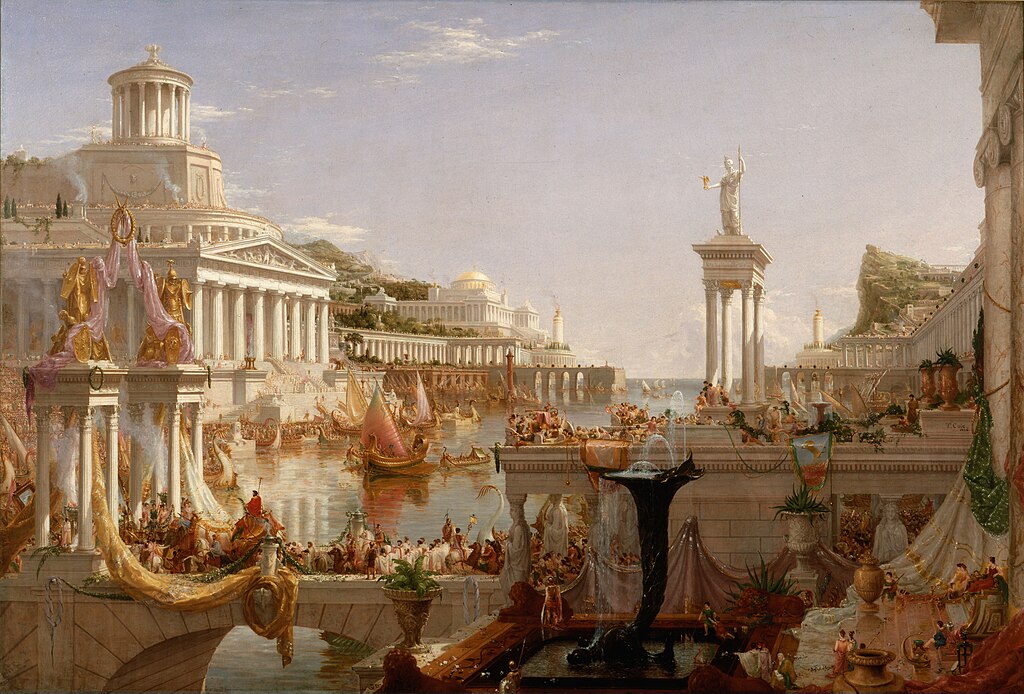 Thomas Cole The Consummation Course Empire 1836